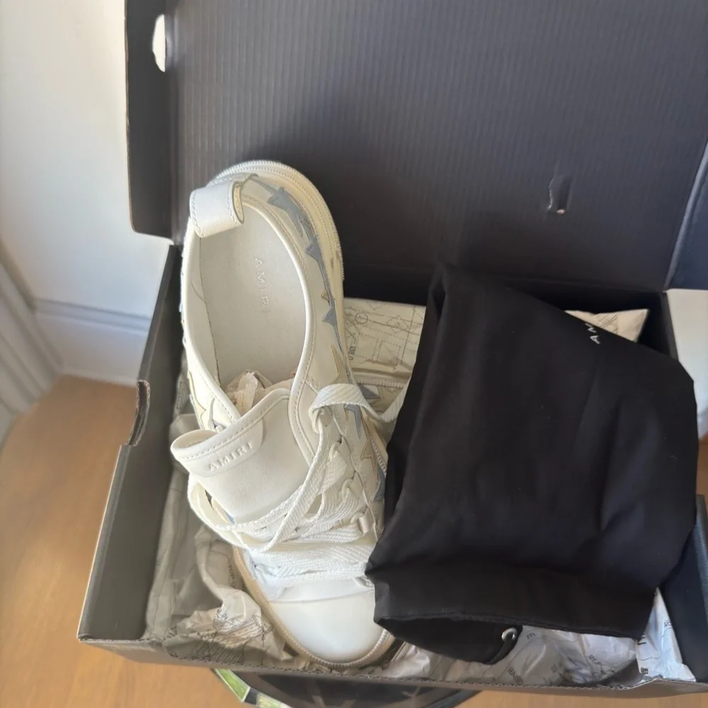 Amiri Platform Stars Court Low Sneakers - Picture 3 of 10